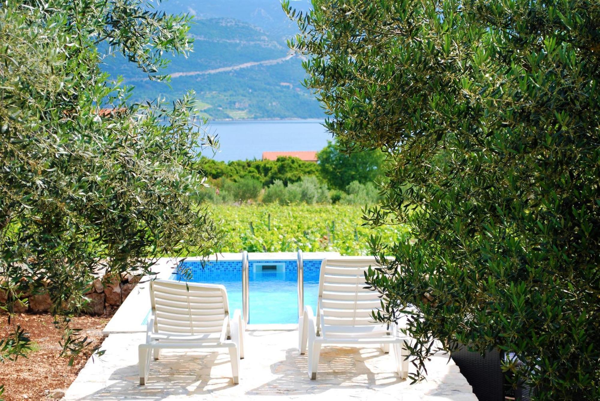 Vila Vineyard House & Olive Grove House Račišće Exteriér fotografie