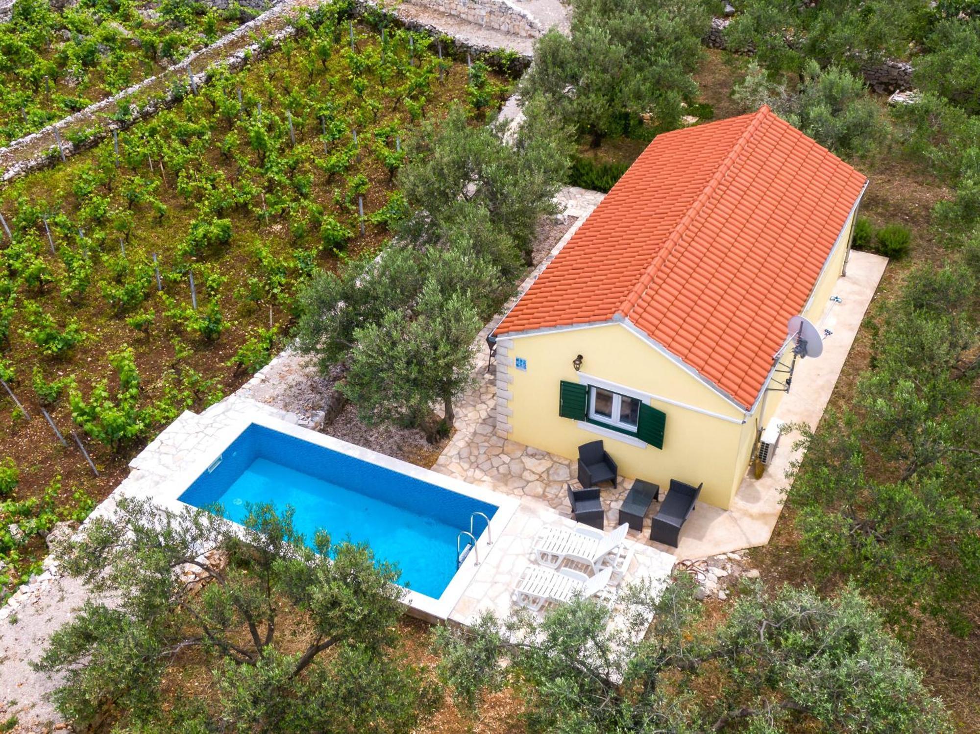 Vila Vineyard House & Olive Grove House Račišće Exteriér fotografie