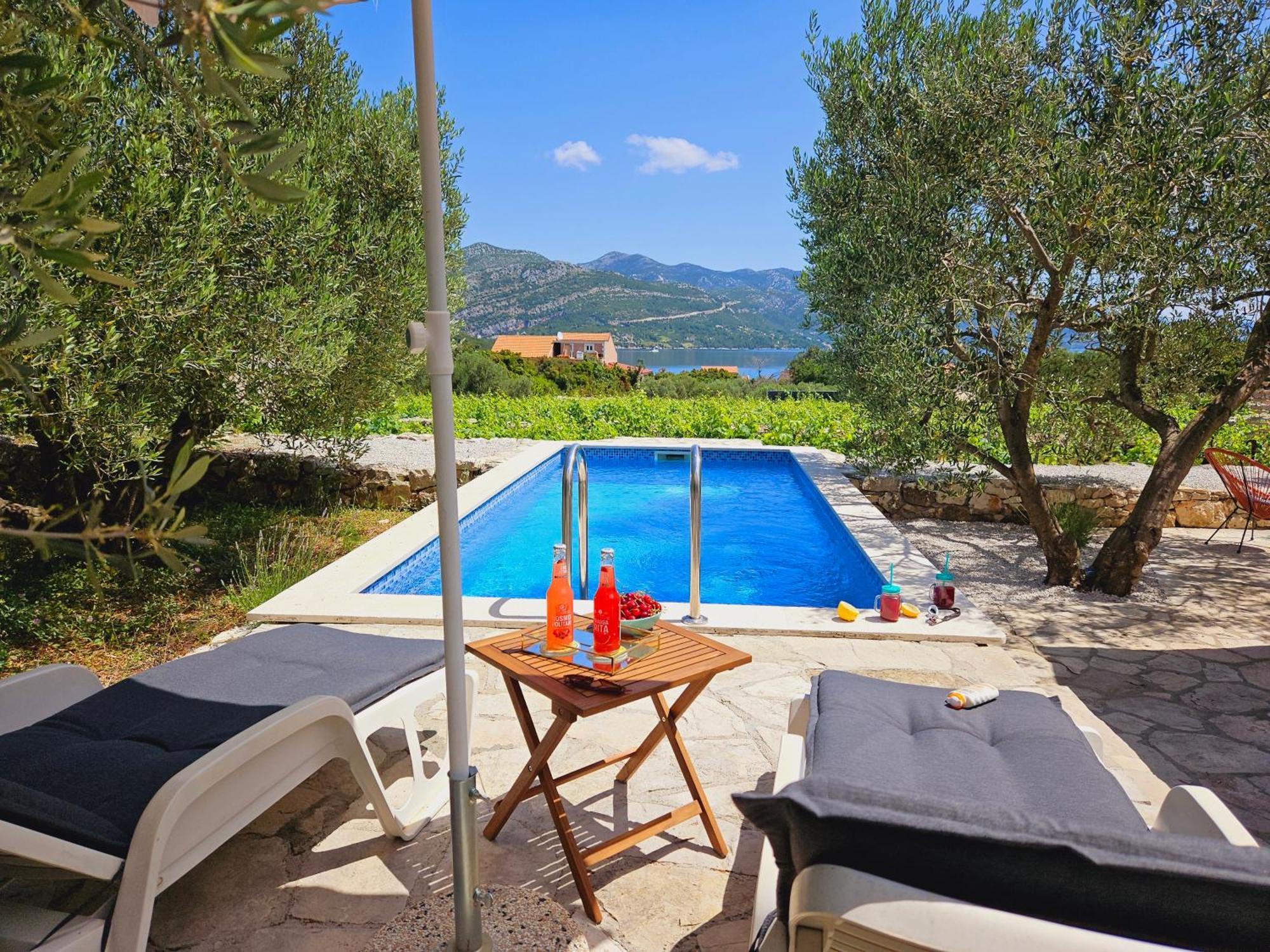 Vila Vineyard House & Olive Grove House Račišće Exteriér fotografie
